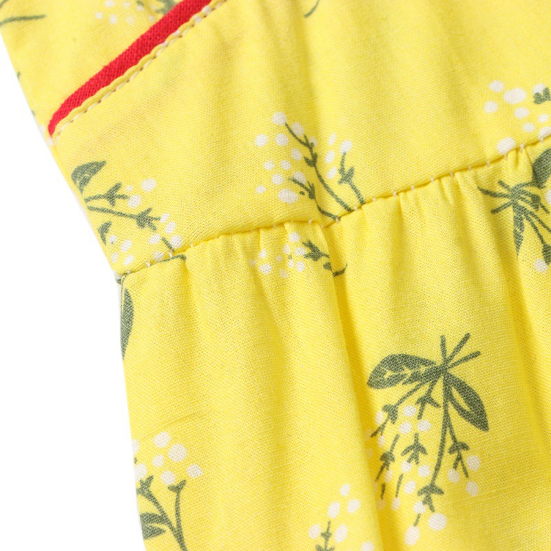 Kids Girls Cute Flower Print Dress, Vintage Cheongsam Dresses, Qipao Baby Clothes - image 4 of 5