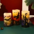 thumbnail image 4 of Flameless LED Candles with Remote  3 Pcs Candles with 6 Hour Timer  LED Pillar Flickering Candles Warm Light (H41  H5  H6), 4 of 5