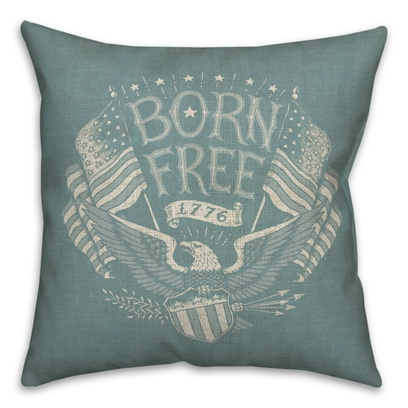 Creative Products Born Free 18 x 18 Indoor / Outdoor Pillow
