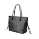 thumbnail image 3 of Women Checkered Tote Shoulder Bag Purse Pu Leather Handbag Bag With Inner Pouch, 3 of 5