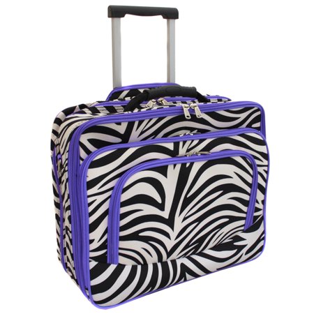 UPC 857519310225 product image for World Traveler Fashion Print Women's Rolling 17-inch Laptop Case | upcitemdb.com