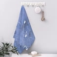 thumbnail image 6 of YFYANG Absorbent Towel, Soft Skin-Friendly Retro Blue Dream Washcloth Bath Towel, Suitable for All Skin, 27.5 x 16-inch, 6 of 7