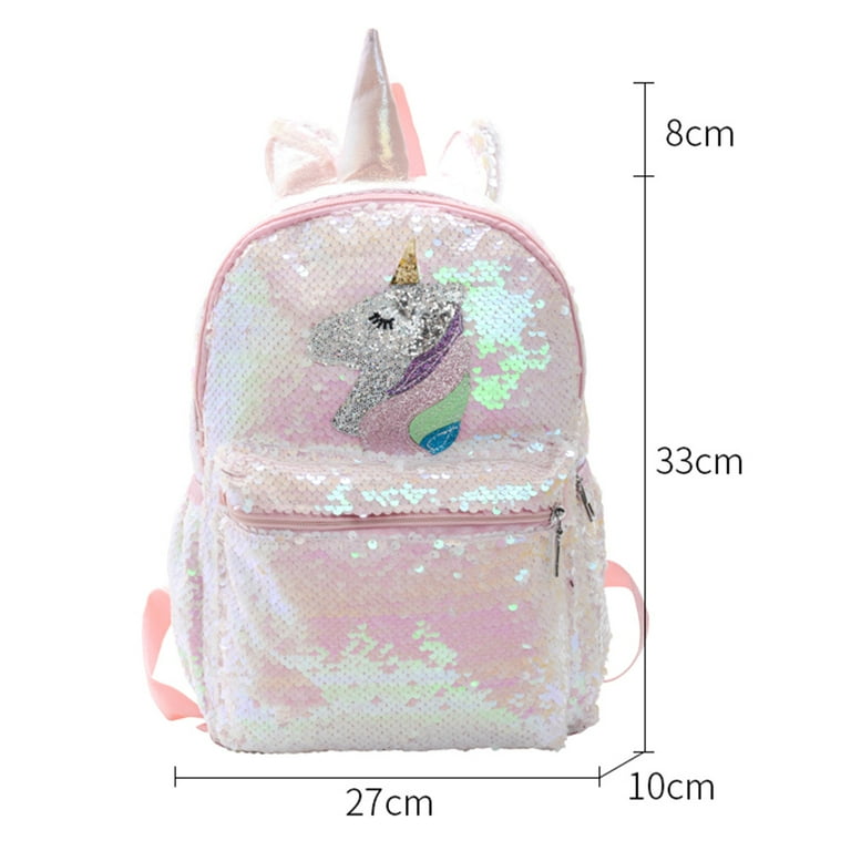 Unicorn sequins cheap backpack