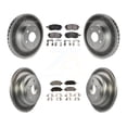 thumbnail image 1 of Transit Auto Front Rear Coated Disc Brake Rotors and Ceramic Pads Kit for Car Subaru Impreza Outback RS TS KGT-100831, 1 of 11