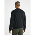 thumbnail image 3 of Free Assembly Men's Fleece Crewneck Sweatshirt with Long Sleeves, Sizes S-3XL, 3 of 3