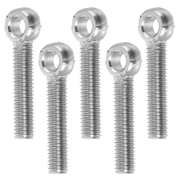 Zehuanyu  5 Pcs Swivel Hook Bolt Clarification Decoration Woven Wall Hanging Silver