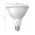 thumbnail image 2 of Philips Hue PAR 38 E26 (Medium) Smart-Enabled LED Bulb Color Changing 100 Watt Equivalence 1 pk, 2 of 5