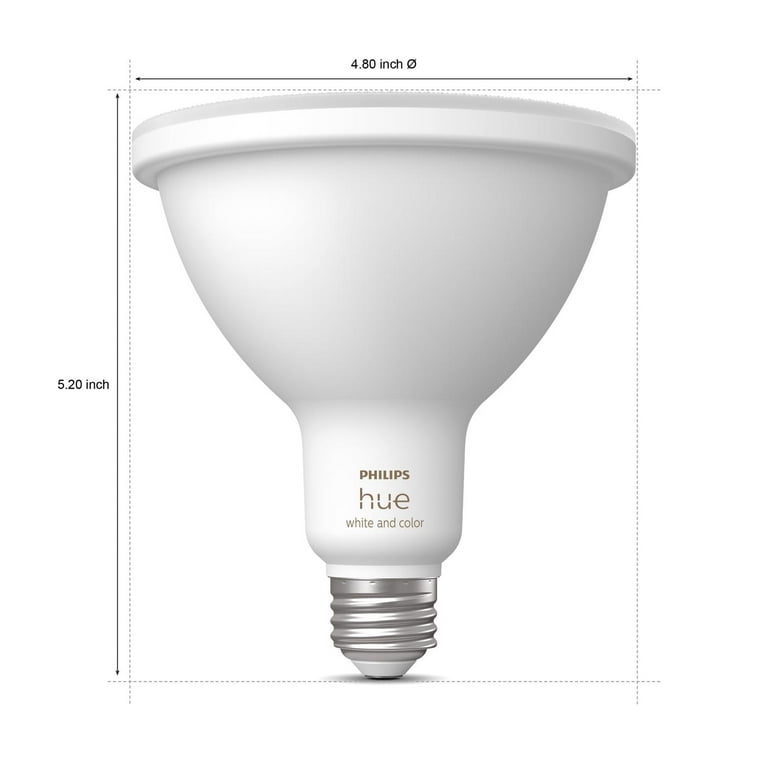 Philips Hue PAR 38 E26 (Medium) Smart-Enabled LED Bulb Color Philips Hue PAR 38 E26 (Medium) Smart-Enabled LED Bulb Color