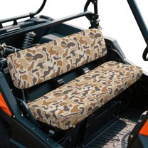 Yuyamidu Duck Hunting UTV Seat Cover Split Mule Bench Seat Cover All-Weather Protection for Kawasaki Mule 2009-2024 4000 4010/2001-2018 3000 3010