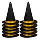 thumbnail image 1 of ColoMX 10 Uds. De sombreros de botella de vino de Halloween, minisombreros de bruja de fieltro, accesorios para botellas de fiesta, 1 of 8
