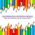 thumbnail image 4 of Uxcell HB Drawing Pencils for Sketching, 24PCS Sketch Pencils for Drawing Art Pencils Graphite Wood Pre-sharpened for Drawing Sketching Artist, Hexagonal, Black Refill, Green/Black Pole, 4 of 6