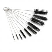Tube 3 Straw Cleaning Brushes Bonus BasicForm Nylon Cleaning Brush Set of 10 for Bottle Jar and Most Narrow Containers 
