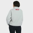 thumbnail image 5 of Women's WEAR by Erin Andrews Gray New Jersey Devils Polar Fleece Quarter-Zip Jacket, 5 of 5