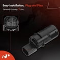 thumbnail image 5 of A-Premium 4-PC Reverse Backup Parking Assist Sensor Compatible with Select Land Rover Models - Range Rover Sport 2006-2009, LR3 2005-2009, Replace# 3S7J15K859AB, 5 of 6