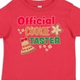 thumbnail image 4 of Inktastic Christmas Official Cookie Taster with Bell and Star Cookie Boys or Girls Toddler T-Shirt, 4 of 5