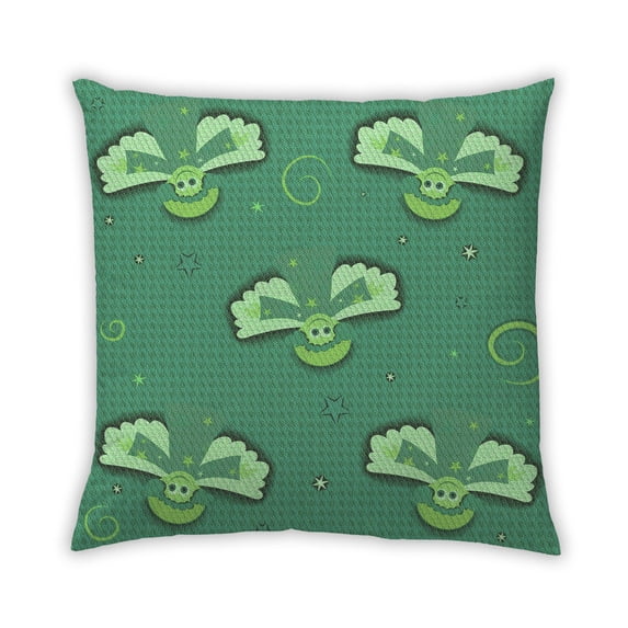 Ahgly Company Indoor Square Contemporary Throw Pillow, 18 inch by 18 inch