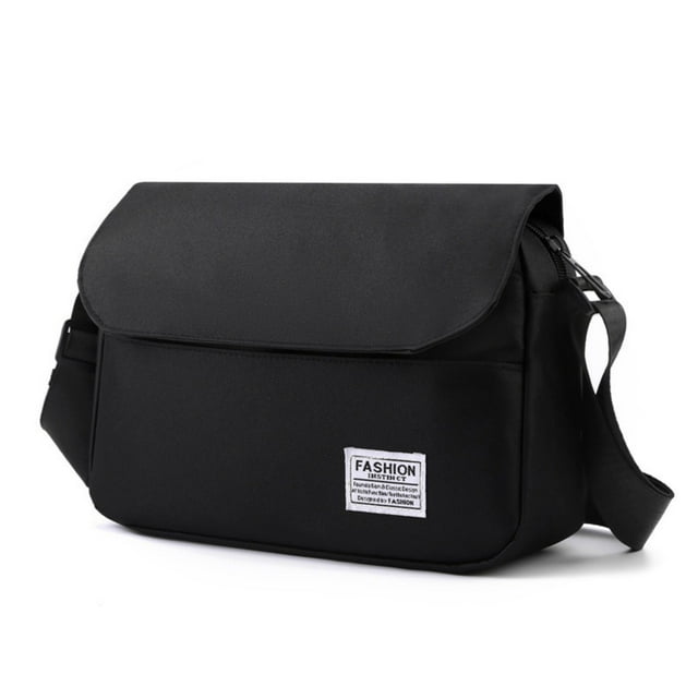 Nuevo bolso bandolera de nailon de un solo hombro con gran capacidad y múltiples compartimentos.