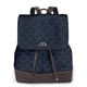 thumbnail image 1 of Balery Black Fish scales Mochila de Cuero para Mujeres, Gran Capacidad, Bolsa de Viaje Multifuncional, Mochila de Cuero y Bolsa de Hombro para Mujeres, 1 of 4