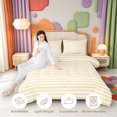 thumbnail image 3 of Erosebridal Mid-Century Line Pattern Full Size Comforter Sets,Linear Stripes Bedding Comforter Set,Reversible,3 Pieces,1 Comforter and 2 Pillowcases, 3 of 7