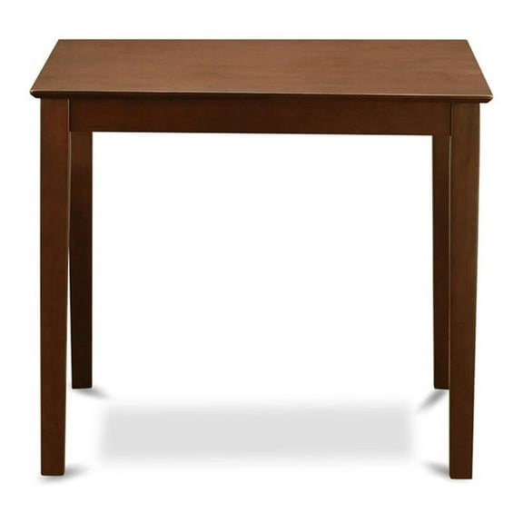Atlin Designs 36" Square Wood Dining Table in Mahogany