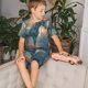 thumbnail image 4 of Balery Forest Lake White Horse Conjunto de Pijama Infantil de Manga Corta con Estampado – Ropa de Dormir de Algodón Suave-XX-Large, 4 of 6