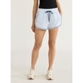 thumbnail image 2 of Love & Sports Women's Vintage-Inspired Piped Running Shorts, Sizes XS-XXXL, 2 of 5