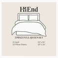 thumbnail image 7 of Paseo Road Desert Sage 3 Piece Aztec Tribal Reversible Cotton Quilt Set, Western Bedding, Full Queen, 7 of 7