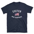 thumbnail image 1 of Exeter New Hampshire Patriot Men's Cotton T-Shirt, 1 of 1
