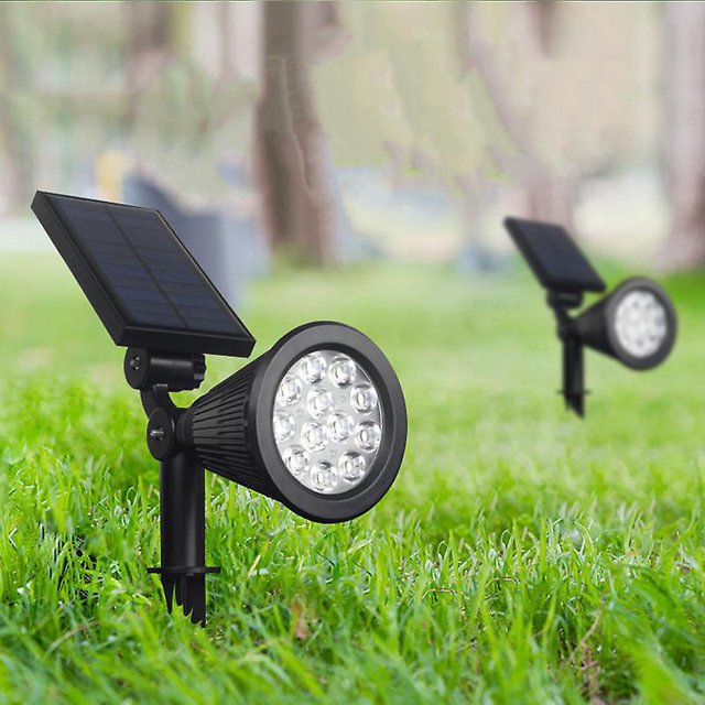 Luces Solares Brillantes Brillar Impermeables para Exterior 2 Modos de Iluminación