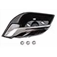 thumbnail image 3 of PT Auto Warehouse GM-2310MB-FL - Interior Inner Inside Door Handle, Chrome Lever with Brown Housing - Front Left Driver Side, 3 of 4