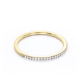 thumbnail image 4 of JeenMata Anillo de Bodas de Media Eternidad con Diamantes de 0,15 Uds - Anillo de Matrimonio - Anillo de Oro - Oro Amarillo de 10 K, 4 of 6