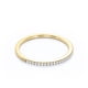 thumbnail image 4 of JeenMata Anillo de Bodas de Media Eternidad con Diamantes de 0,15 Uds - Anillo de Matrimonio - Anillo de Oro - Oro Amarillo de 10 K, 4 of 6