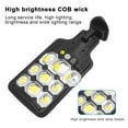 thumbnail image 3 of Super Bright Solar Street Light PIR Motion Sensor Lights Outdoor Courtyard Light Solar Powered Security Light Auto On/Off with Remote Control IP65 Waterproof, 3 of 8