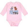 thumbnail image 3 of Inktastic Moo Moo I'm 2 with Cute Holstein Cows Boys or Girls Long Sleeve Baby Bodysuit, 3 of 5