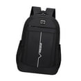 thumbnail image 4 of Mochila de gran capacidad Jinwen para hombre bolso de estudiante de moda simple negro, 4 of 8