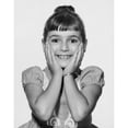 thumbnail image 2 of Portrait of girl smiling Poster Print (18 x 24), 2 of 4