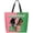 Black3, variant on Alpha Kappa Alpha Shoulder Bag Women Reusable Grocery Bag Waterproof Shopping Handbag