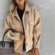 thumbnail image 5 of Pntutb moda mujer invierno Color sólido manga larga botones abrigo cárdigan blusa PNTUTB Pntutb-2289, 5 of 9