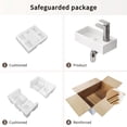 thumbnail image 7 of Wall-Mounted Ceramic Bathroom Sink,Small Cloakroom Basin Sink for Small Bathroom, Powder Room,14.57" x 7.09" x 3.54",Right, 7 of 7