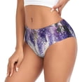 thumbnail image 2 of Fotbe Lavender Blooms Window Calzones Estampados para Mujer – Ropa Interior de Algodón, Cómoda, Suave y Elástica-XX-Large, 2 of 6