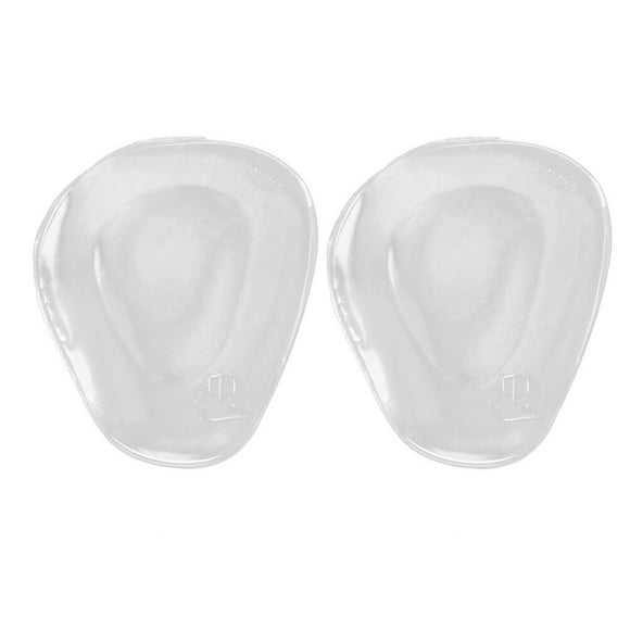 1 par de plantillas de tacón alto para mujer con almohadillas de gel Waterdrop para el antepié (transparentes)