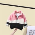 thumbnail image 2 of TAIAOJING Coat For Toddler Baby Boys Girls Kids s Spring Winter Patchwork Hooded Warm Thick Long Sleeve Jacket Clothes Hoodies Coat 7-8 Years, 2 of 4