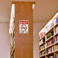 thumbnail image 5 of Waterproof PVC Warning Sign Stickers Rectangle Sign Pattern 25x17.5cm, 5 of 7