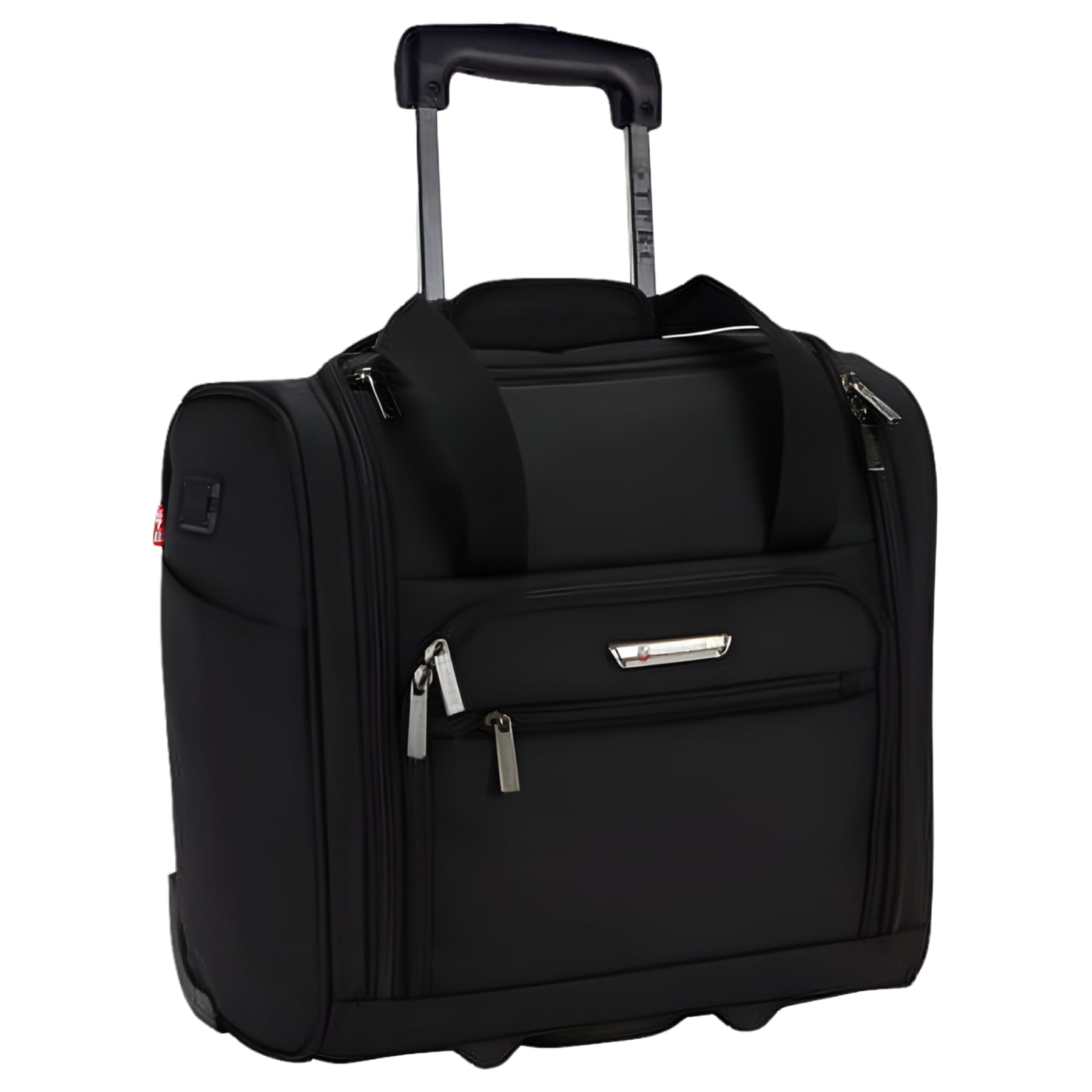Travelers Club TPRC 15" Under seater USB Port Carry-On Luggage - Black