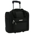 thumbnail image 2 of Travelers Club TPRC 15" Under seater USB Port Carry-On Luggage - Black, 2 of 7