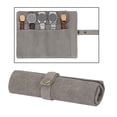 thumbnail image 4 of Xuanheng Portable Watch Roll Organizer Display Protection Accessories Foldable Gray, 4 of 7