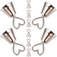 thumbnail image 5 of HAKIDZEL 10Pcs Wedding Place Card Holders Golden Metal Bell Shape for Table Numbers and Memo Holding, 5 of 8