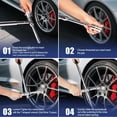 thumbnail image 3 of Bcjclts Llave De Tuercas De 4 Vías Para Llantas De Automóvil Con Accionamiento De 1/2 Pulgada Y 2 Vasos Estándar (17 Mm / 19 Mm 21 Mm / 23 Mm) Llave De Tuercas Cruzadas Rápidas Desmontables, 3 of 5