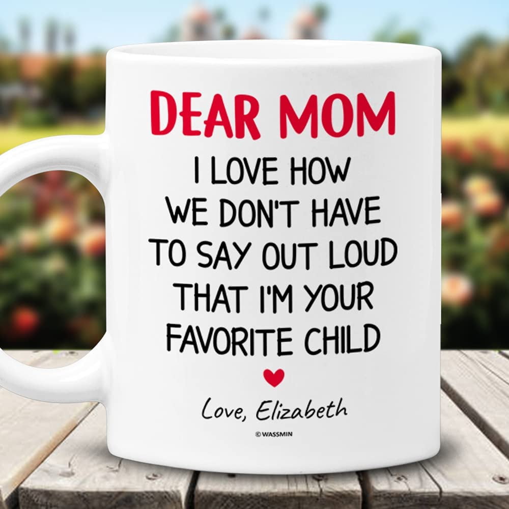 World's Best Mom Funny Custom Face - Personalized Photo Mug