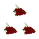 thumbnail image 5 of Flores artificiales Wosthever decorativas de color sólido 10 piezas rojas, 5 of 6